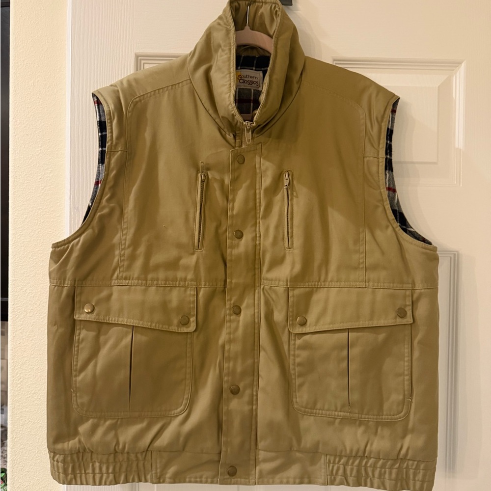 Classic Men's Beige Vest by Southern Classics